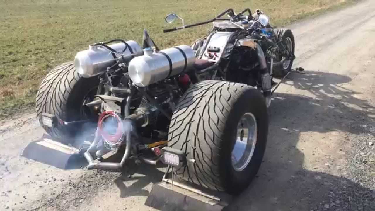 V8 Twin Turbo Trike - Test run, April -15