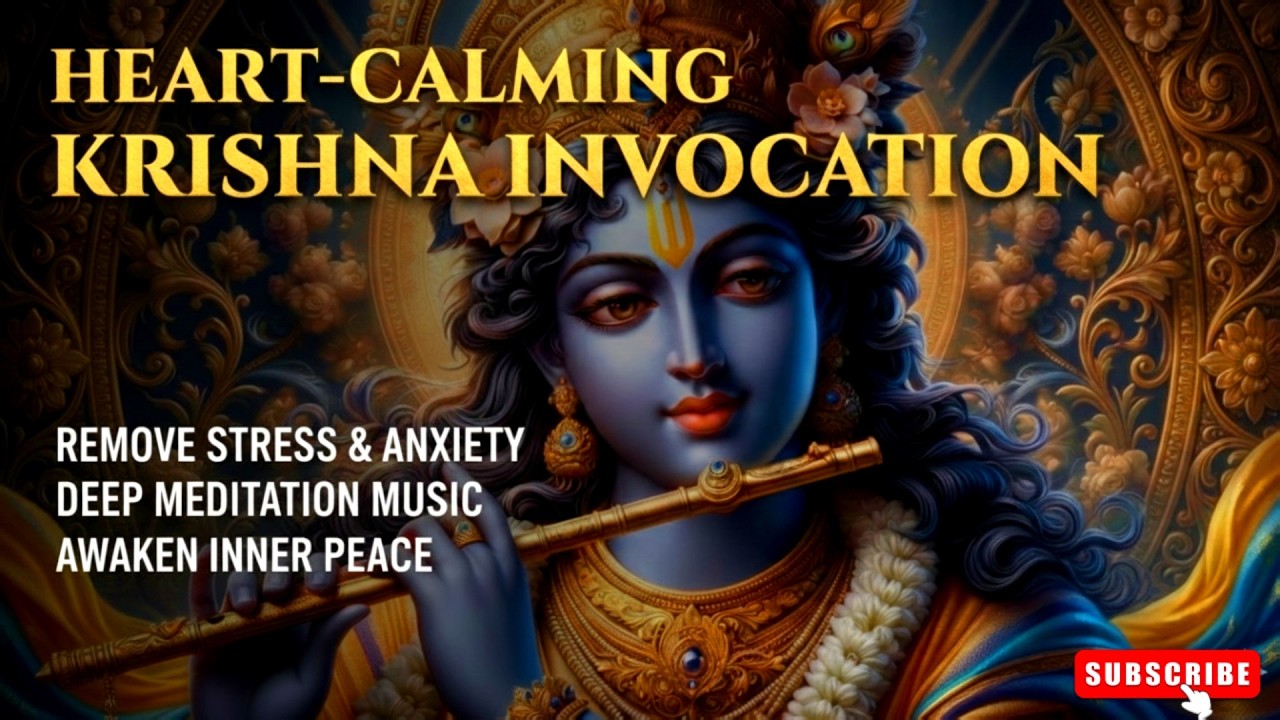 Krishna Gayatri Mantra for Inner Peace | Heart-Calming Divine Chant
