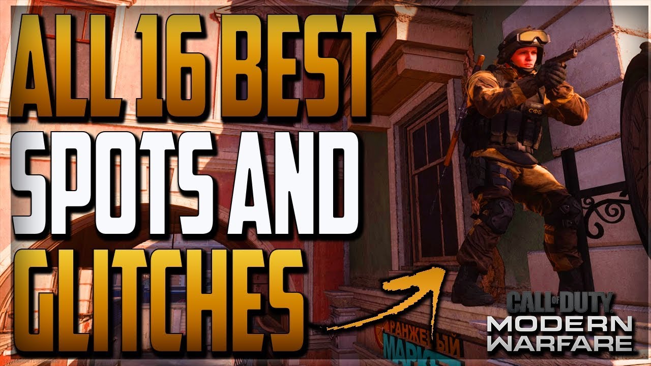 COD MW - ALL *16* WORKING MULTIPLAYER GLITCHES (Secret Rooms/Jumps/Spots | Best MW 2019 Glitches
