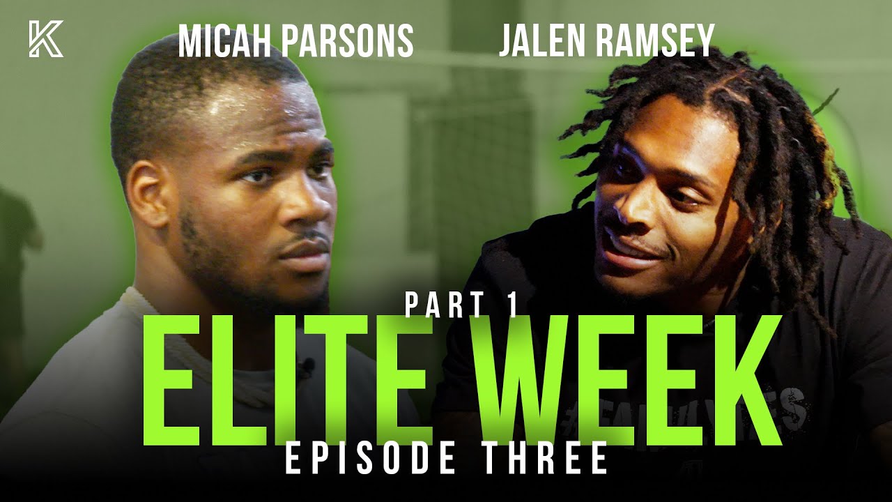 Elite Week NFL Training Ep 3 PT1: Как тренируются Джейлен Рэмси, Мика Парсонс и Дервин Джеймс