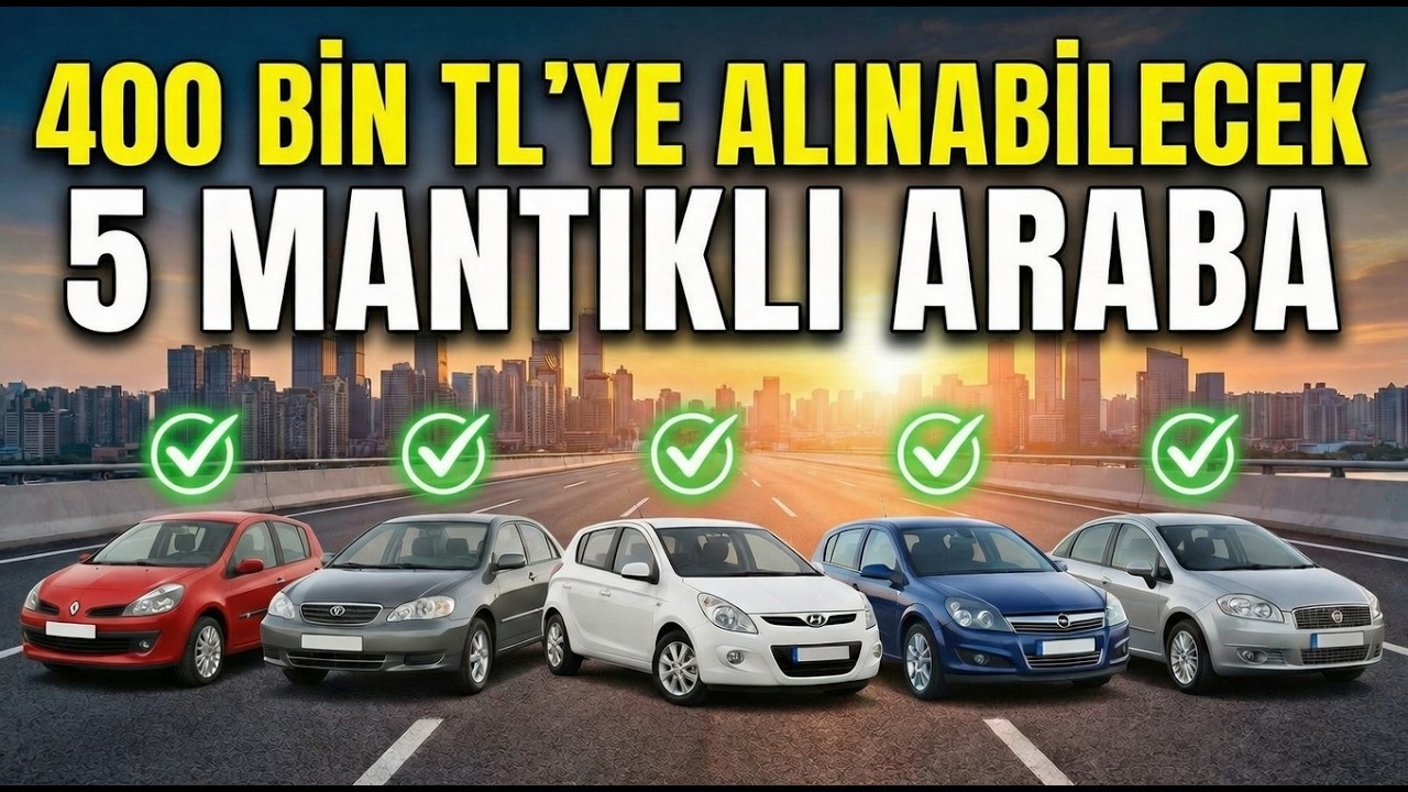 400 BİN TL BÜTÇEYLE ALINABİLECEK EN İYİ 2. EL ARABALAR! (2026 Güncel)