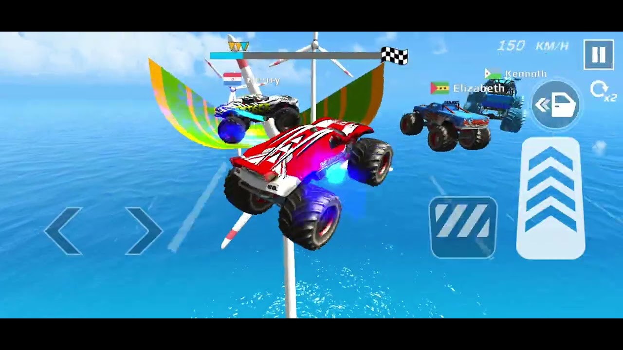 Ramp car racing game 