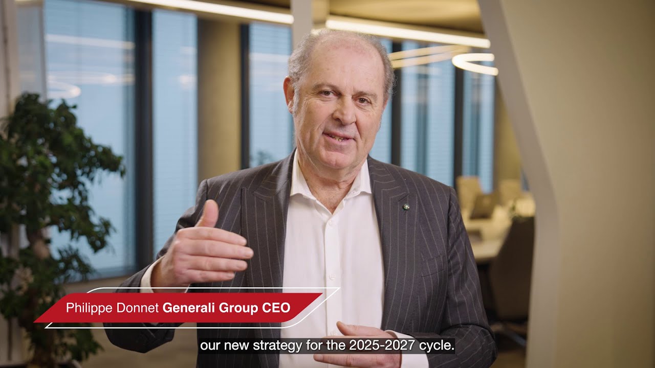Generali Group CEO Philippe Donnet presents 