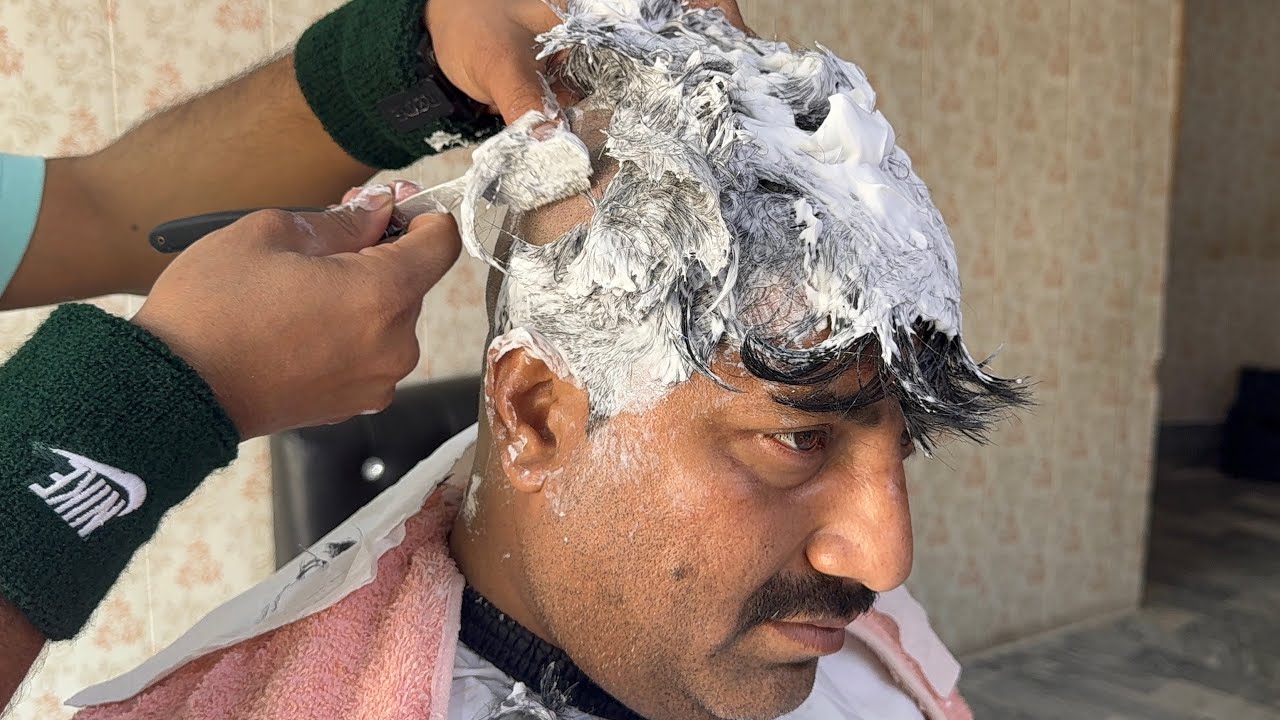 Extreme Razor Head Shave on Sensitive Scalp | Intense ASMR 