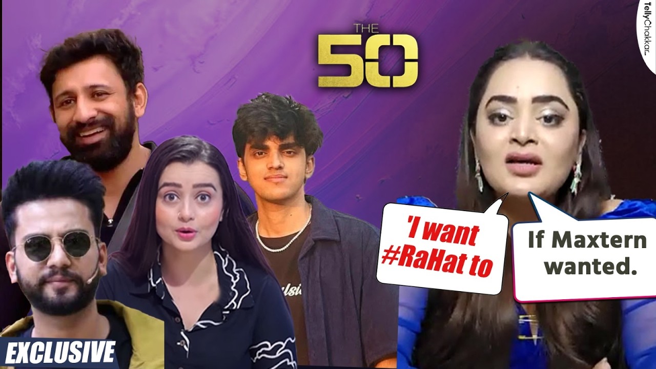 The 50:Bebika Dhurve's SHOCKING REMARK about Rajat and Chahat;talks about Elvish-Maxtern controversy