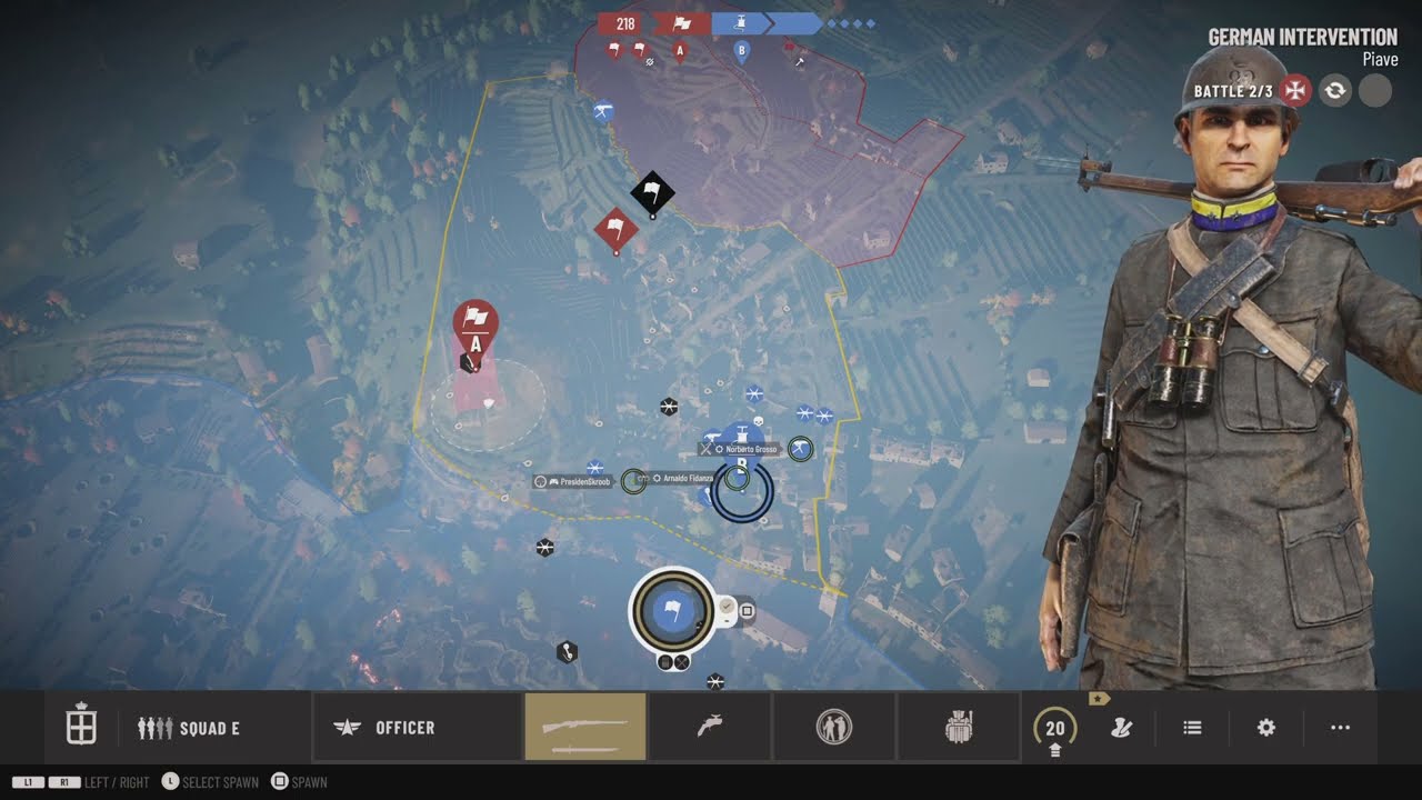 89/27part1using the m95sniper/callins/1891carcano with players/bots kingdom of Italy on piave river