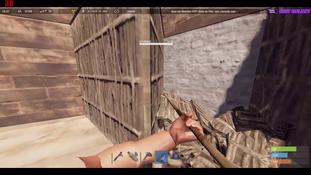 Rust exeprerimental construindo uma casa iniciante