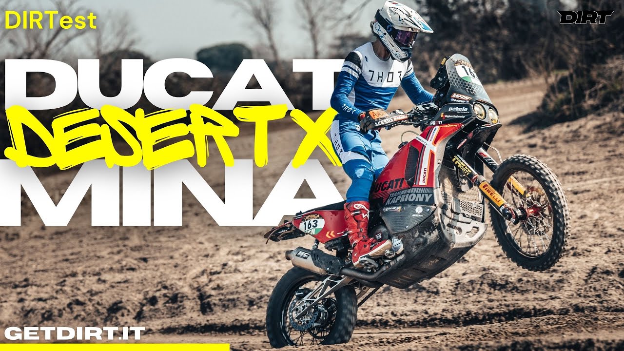 Ducati Desert X Mina | La maxi enduro per arrivare a Dakar! Offroad vero con una Adventure!