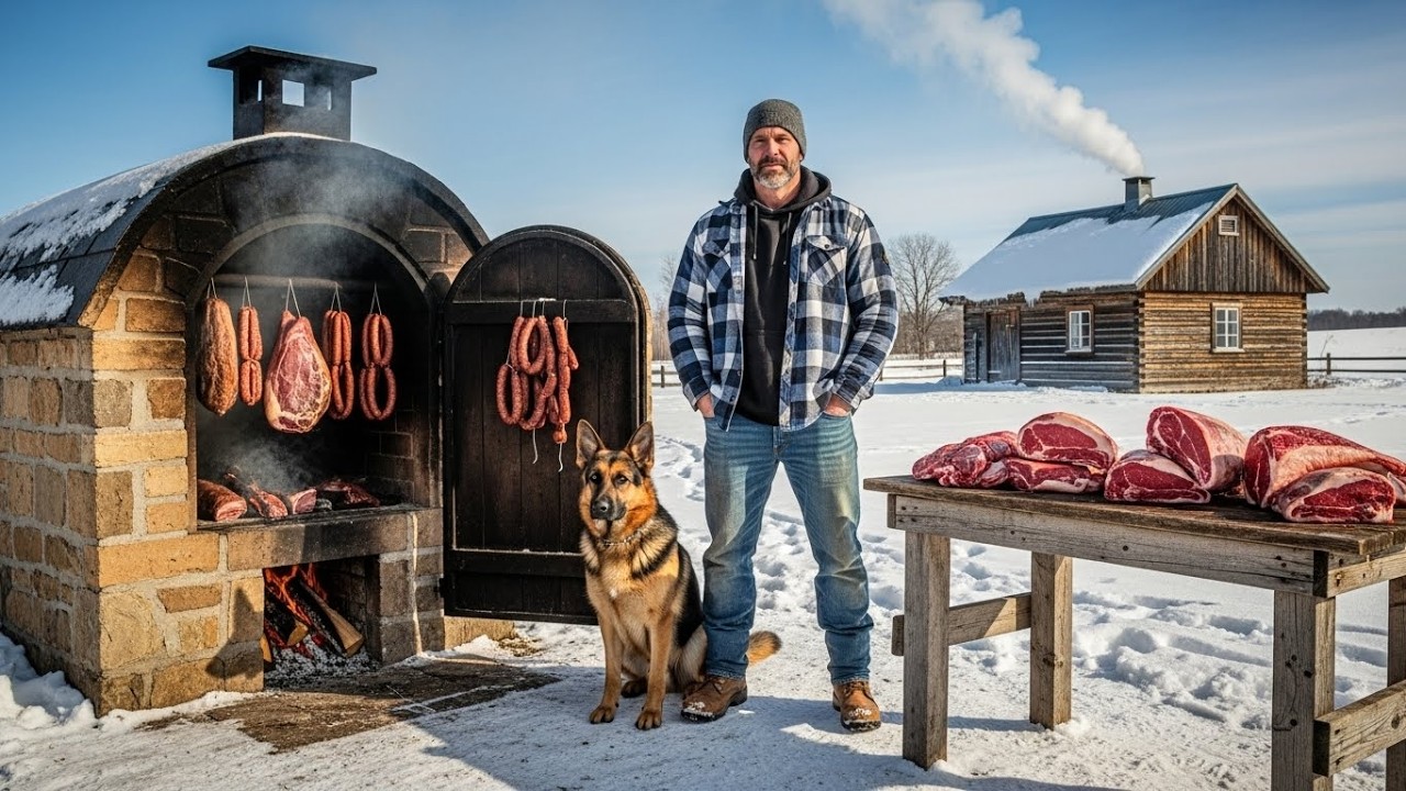Neighbors Laughed at the Veteran and His Dog’s “Meat Tower” — Until the Bacon Lasted Till Summer