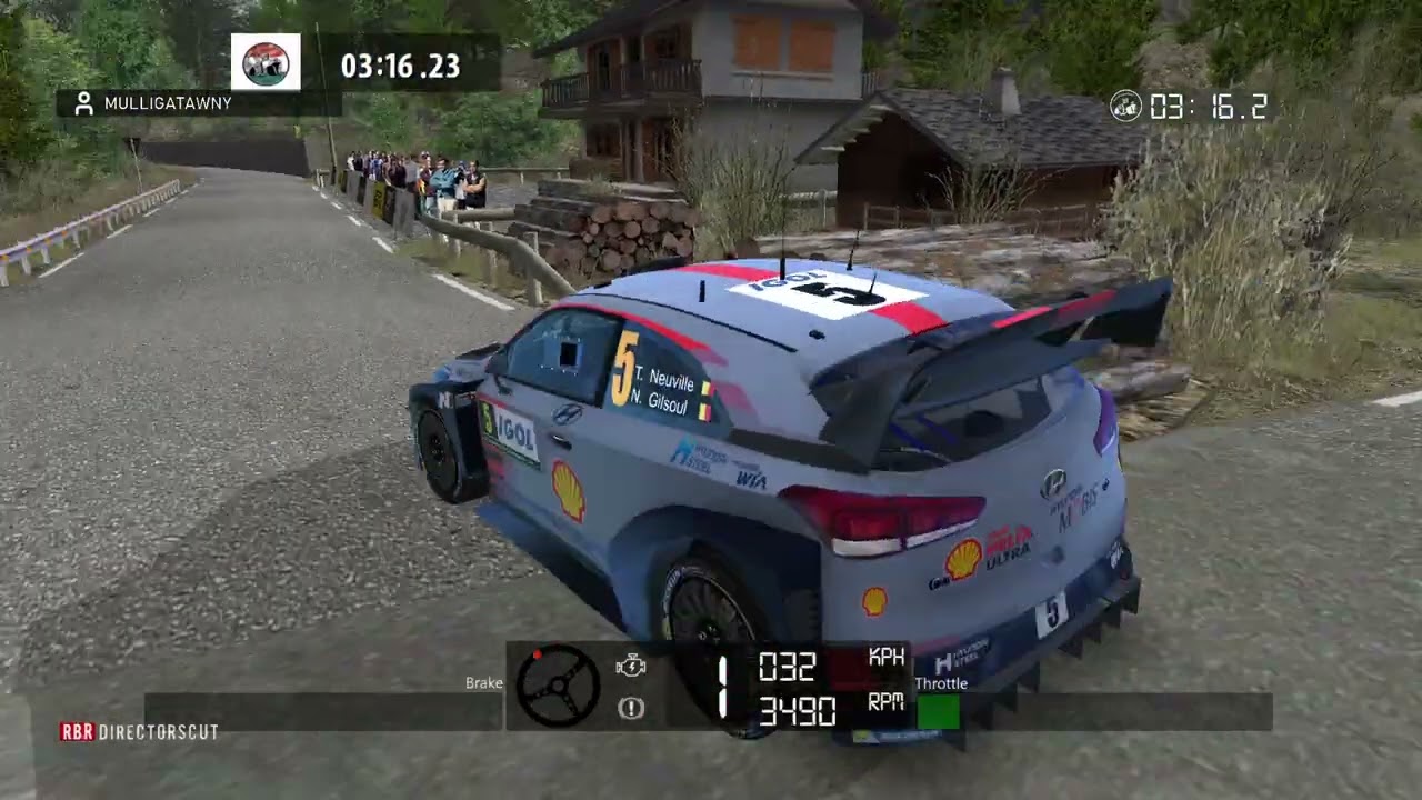 RBR RSF Rally stage | Lantosque - Luceram