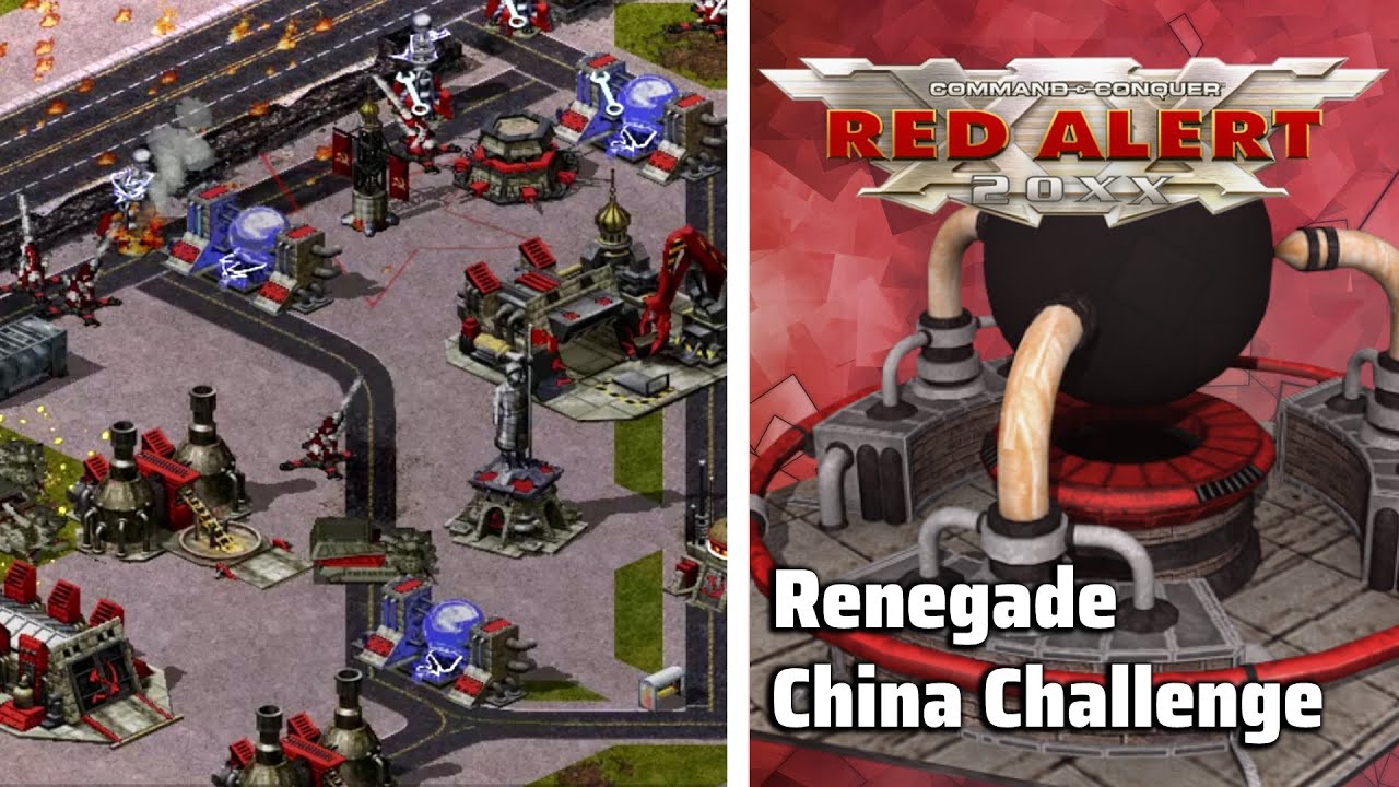 Red Alert 20XX | Soviet Challenge Maps | Renegade China Challenge | (Hard)
