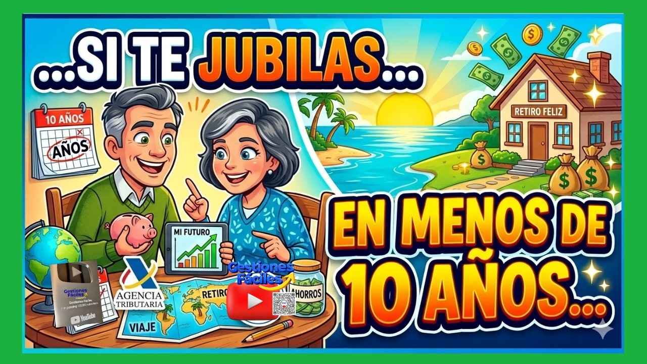 🚀👉𝟏𝟎 𝐂𝐨𝐧𝐬𝐞𝐣𝐨𝐬... 𝐒𝐈 𝐓𝐄 𝐉𝐔𝐁𝐈𝐋𝐀𝐒... 𝐞𝐧 𝐌𝐄𝐍𝐎𝐒 𝐝𝐞 𝟏𝟎 𝐚𝐧̃𝐨𝐬🆗😉#gestionesfaciles #consejosjubilacion