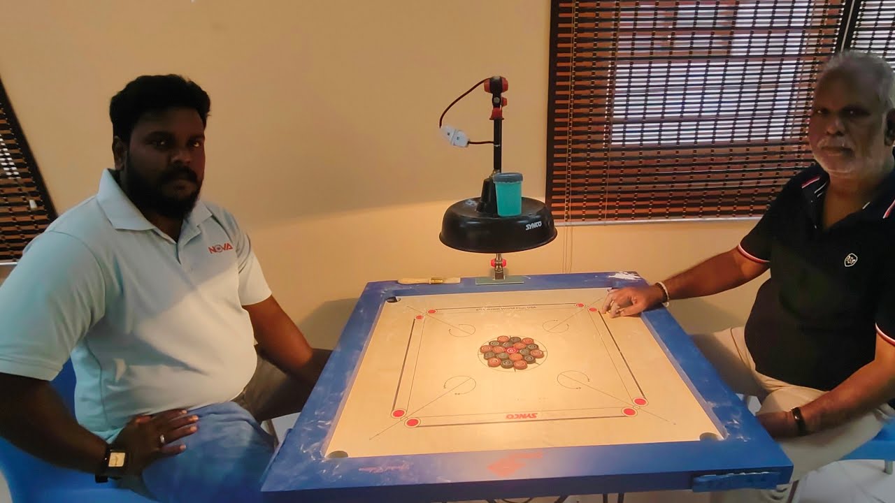 CARROM OPEN SINGLES PQF | RAJESH VS MURALI KRISHNAN | KK CARROM ACADEMY