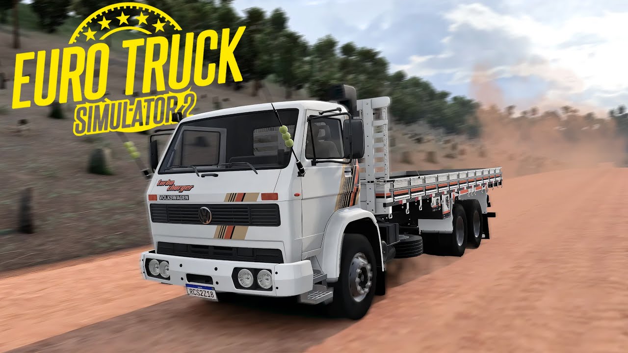 Fuscão antigo no Ets 2 | Euro Truck Simulator 2 | Mapa BR Brasil