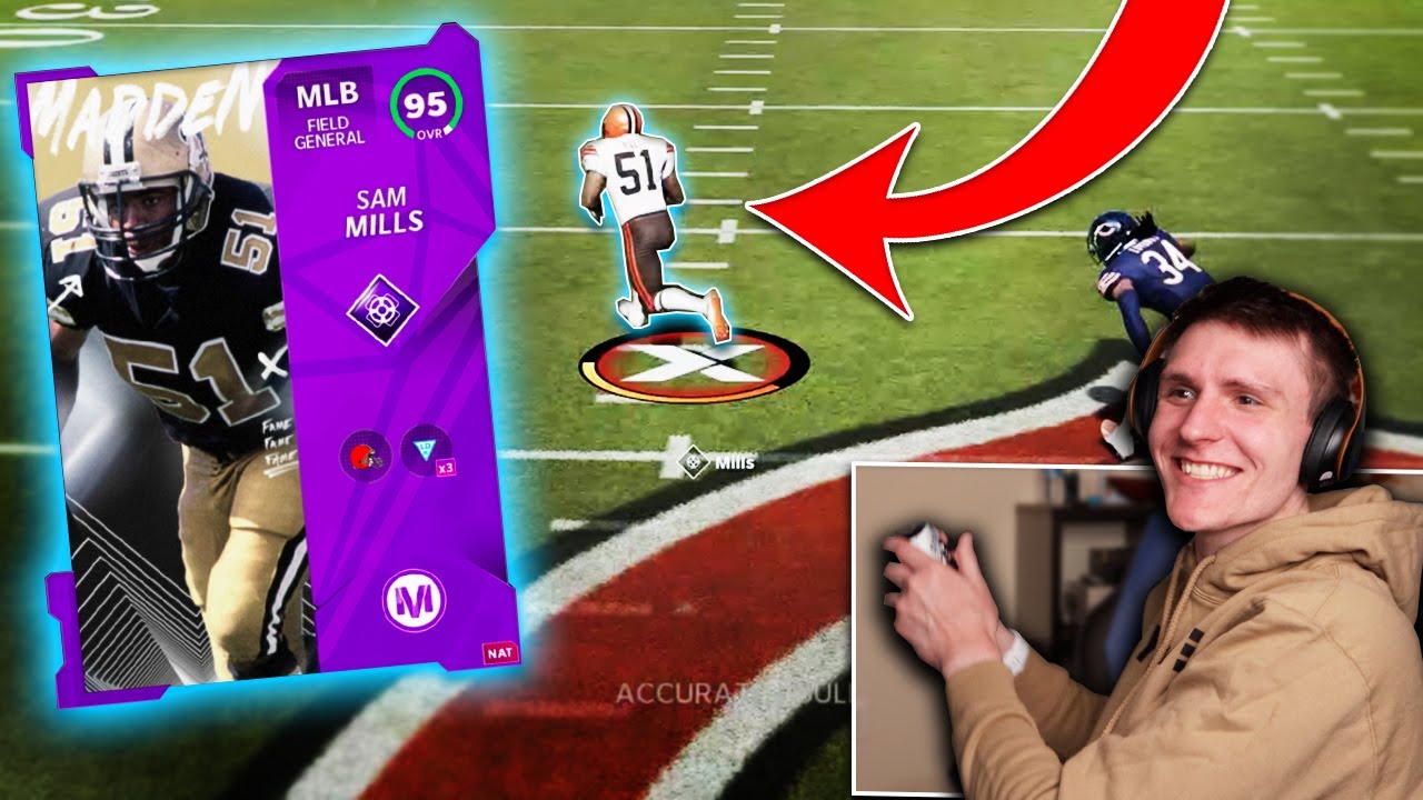 95 MUT Master Sam Mills is *UNSTOPPABLE*... - Madden 21 Ultimate Team