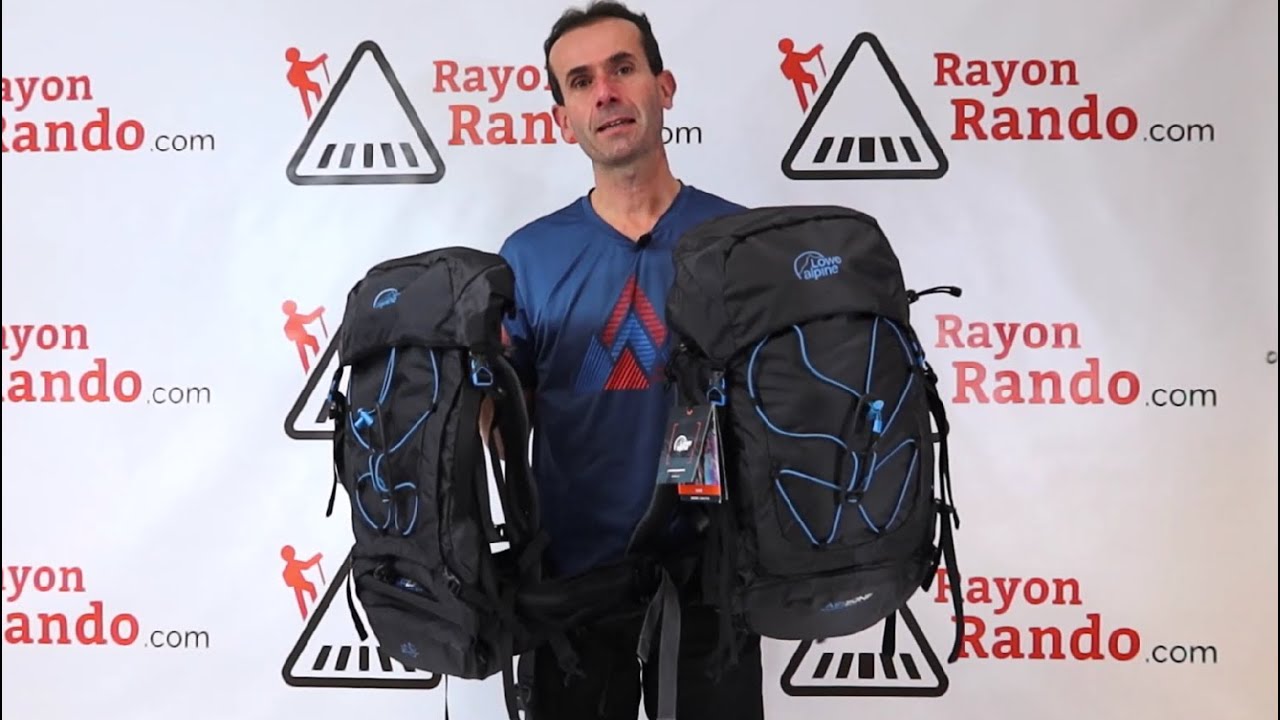 Présentation du sac à dos Airzone Camino Trek 40:50L de Lowe Alpine