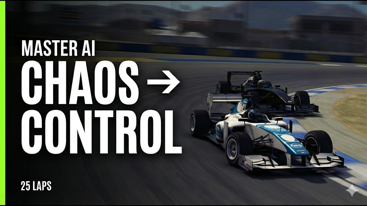 25 Laps of Pressure | Formula C vs MASTER AI