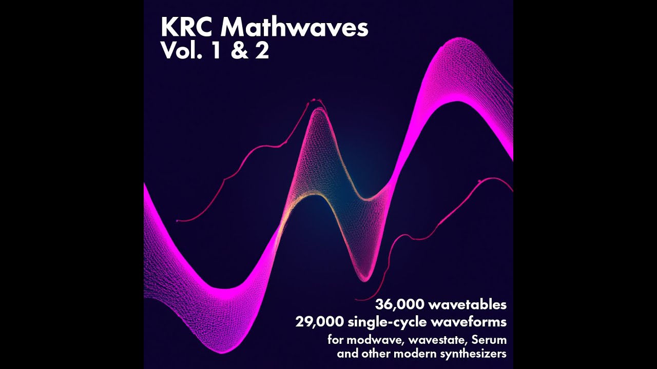 Бесплатные вейвтейблы для Korg modwave, Serum и других волновых синтезаторов