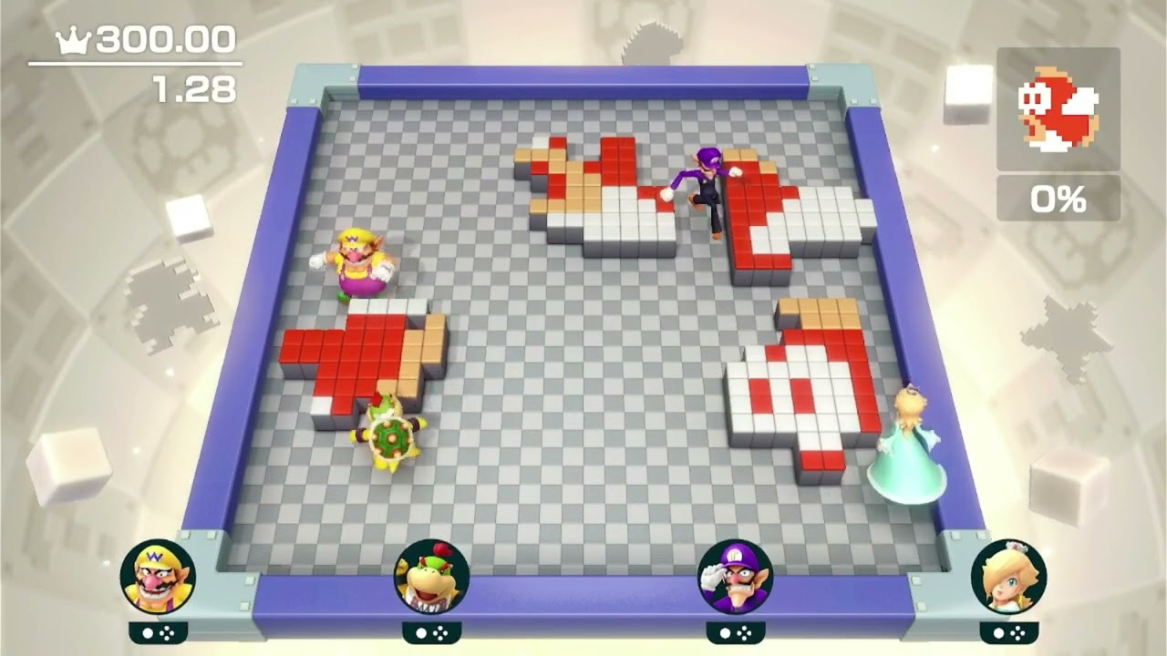 Super Mario Party &ndash; Puzzle Hustle  &ndash; Toad's Rec Room Challenge 🎮🧩
