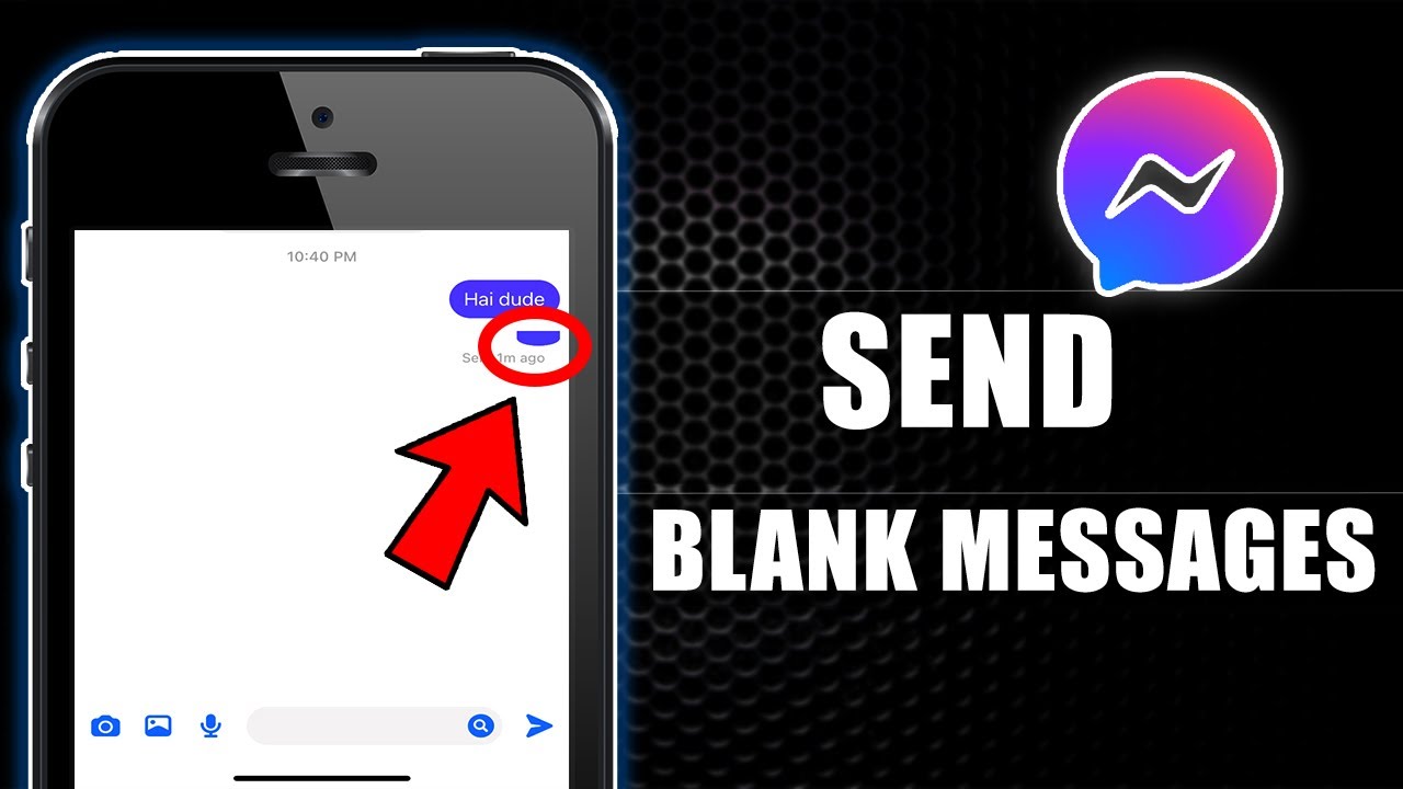How to Send Empty Messages on Messenger | Blank Messages
