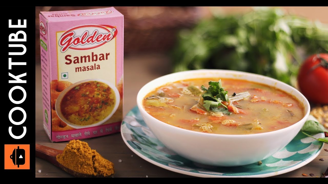 Sambar Recipe in South Indian Style | Authentic Sambar Recipe