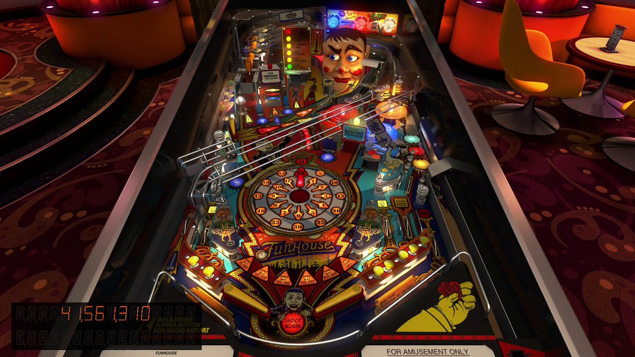 Quadruple Midnight multiball jackpots!  FunHouse (Pinball FX3 Classic Arcade multiball)