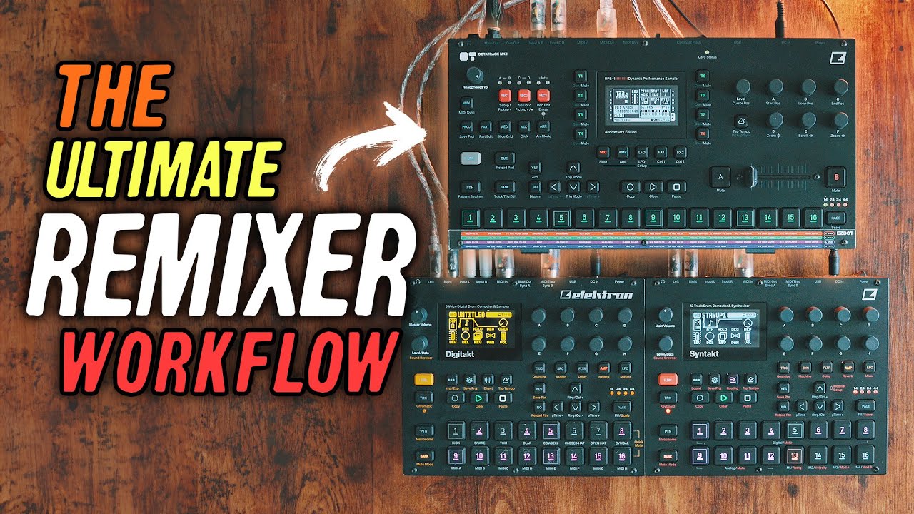 My Newest Octatrack Template Is So Much Fun // Remixer 1.2.2