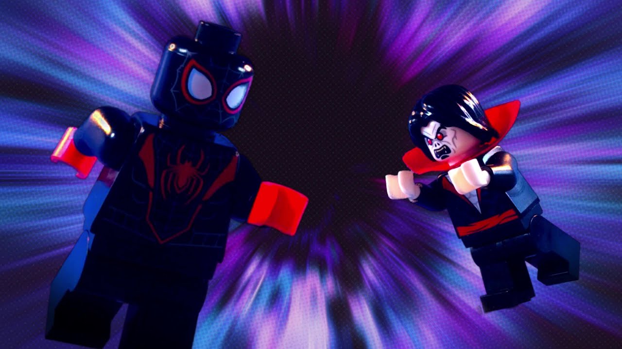 Miles Morales VS Morbius the Living Vampire |Brickfilm|