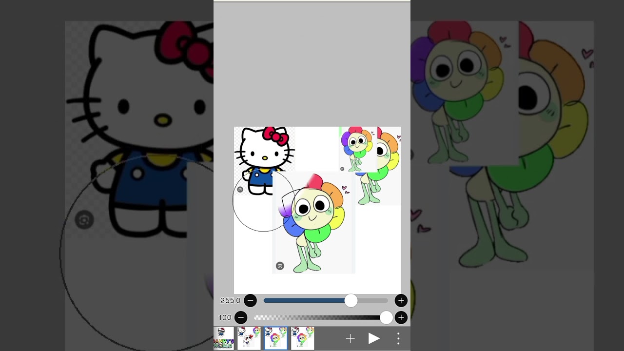 hello kitty+dandy world l dandy world