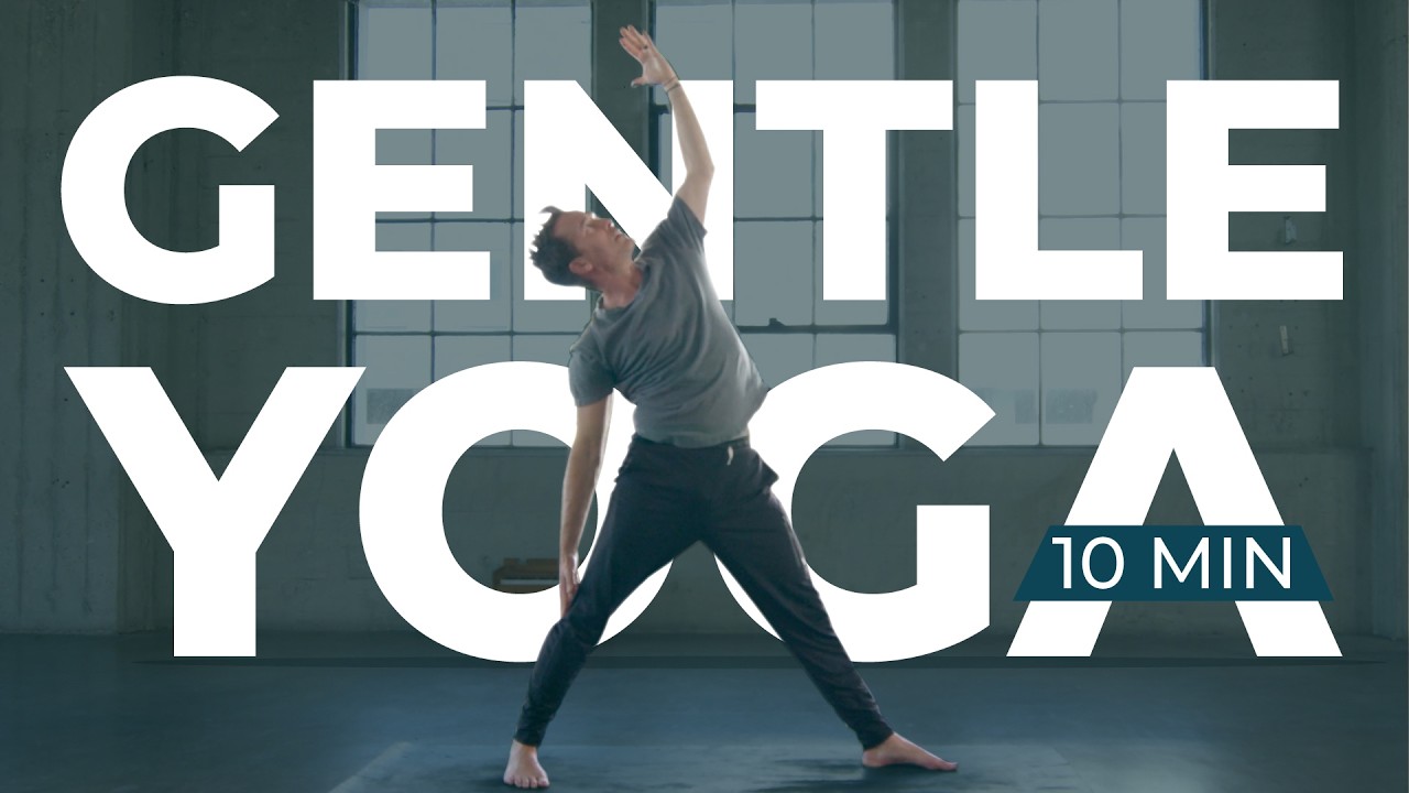10 Min GENTLE YOGA to Improve Stiffness l Flow & Go Series