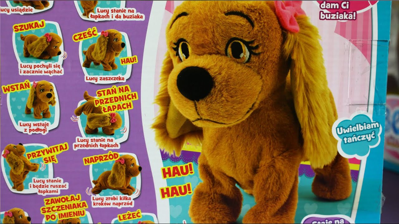 Lucy Dog / Lucy Interaktywny Piesek - IMC Toys - 0796 - MegaDyskont.pl