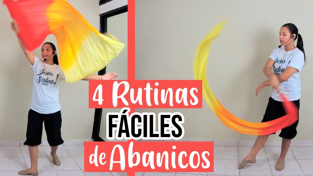 4 Rutinas Fáciles de Abanicos - Danza Cristiana