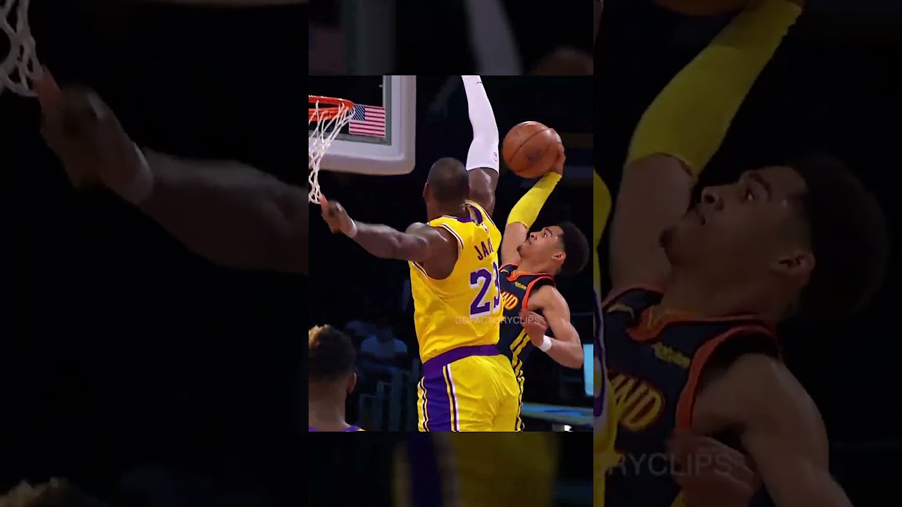 Poole tried to end LeBron 😳
