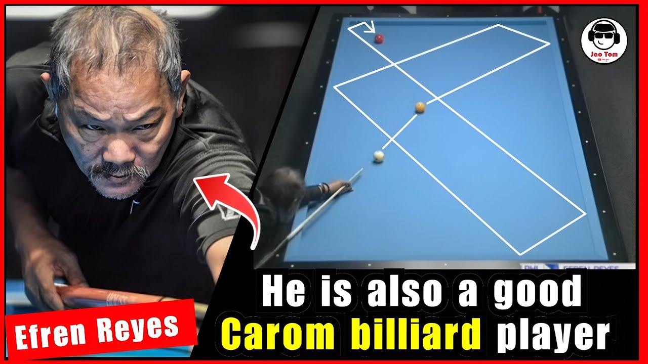 The Best of Efren Reyes in Carom Billiards