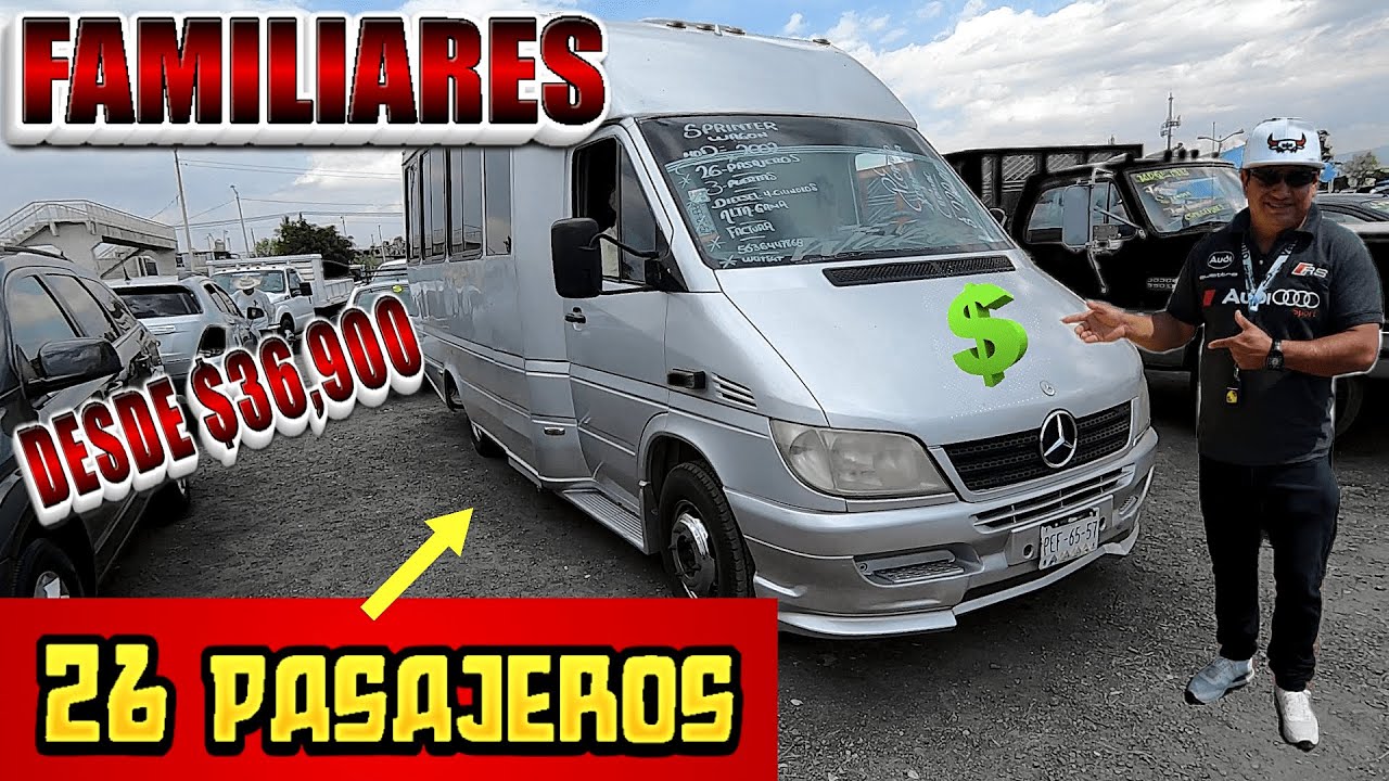 !! los precios mas baratos camionetas familiares van mini van están en el tianguis de autos bordo 💲🔥