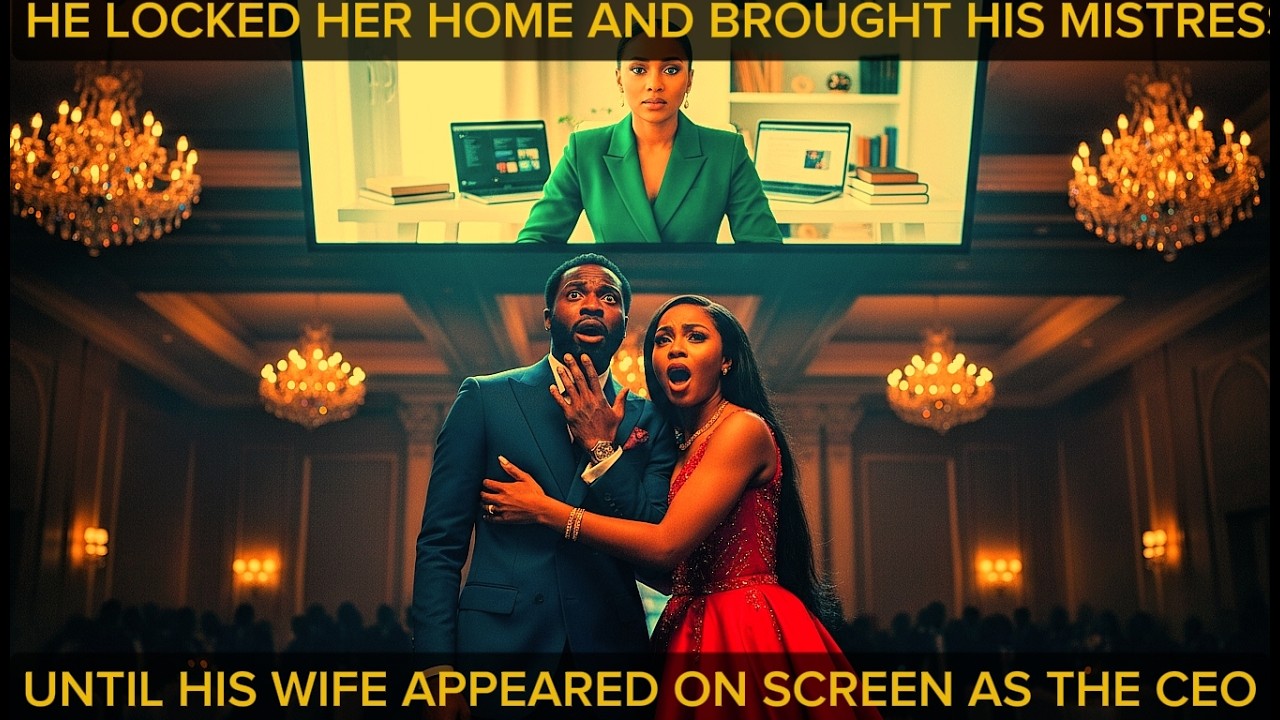 Husband Locked His Wife Away and Took His Mistress to an Awards Night, Unaware She Was the CEO...