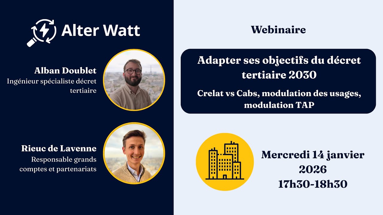 Modulation - 1h pour comprendre comment adapter ses objectifs du décret tertiaire