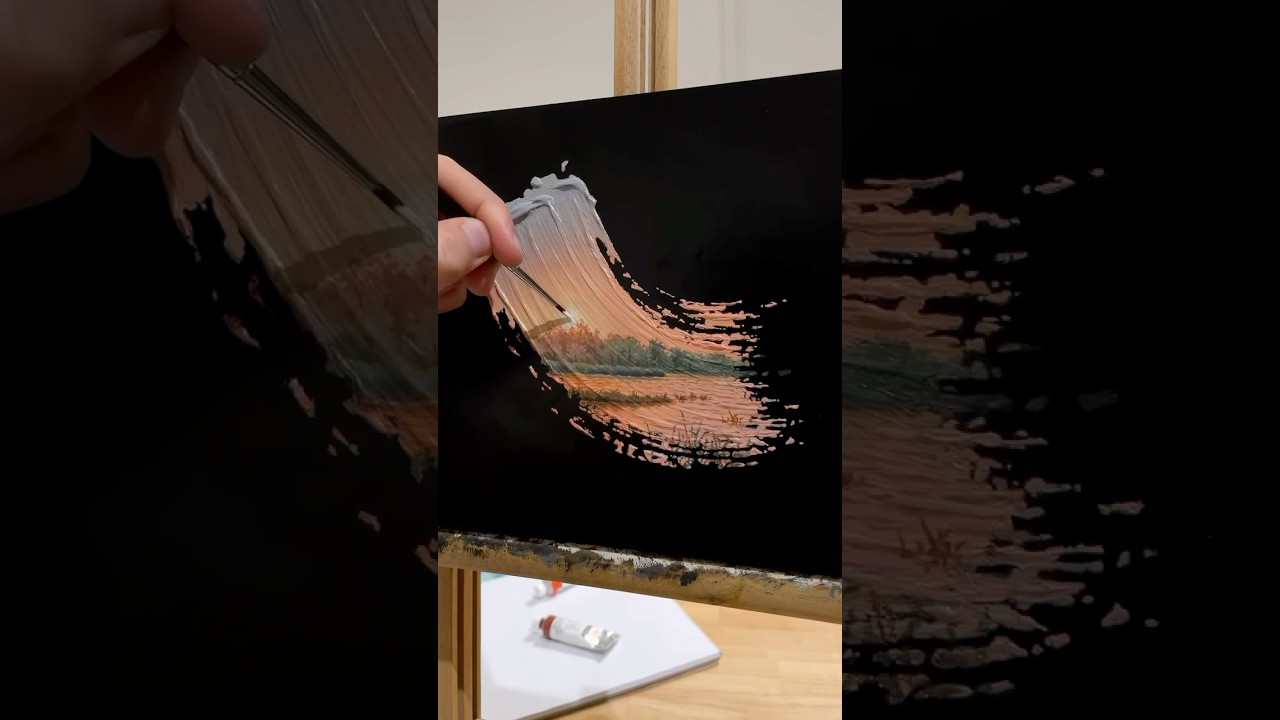 always love getting lost inside these small brushstrokes&hellip; #art #workingartist #artist #painting