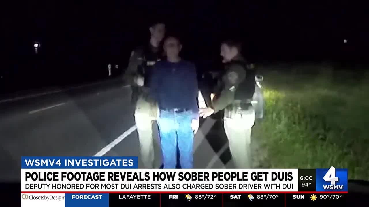 Police footage reveals how sober people get DUIs