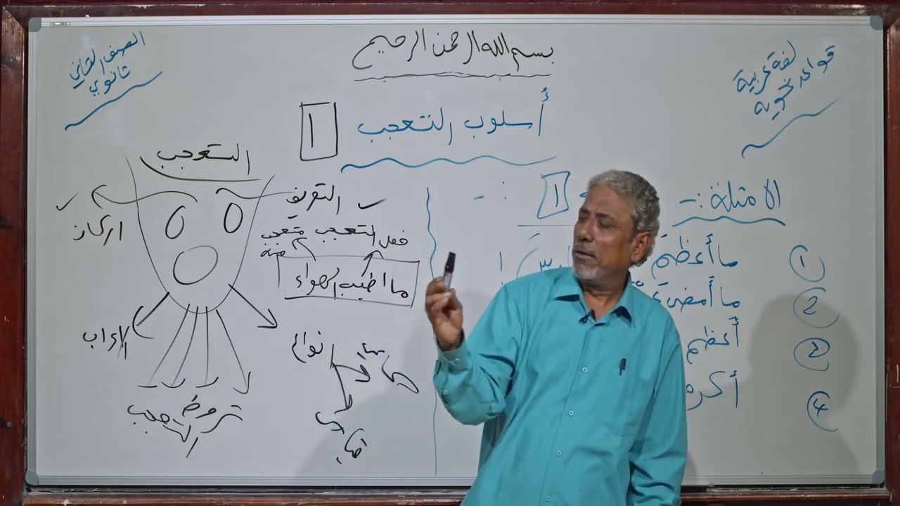 لغة عربية | اسلوب التعجب 1 | ثاني ثانوي