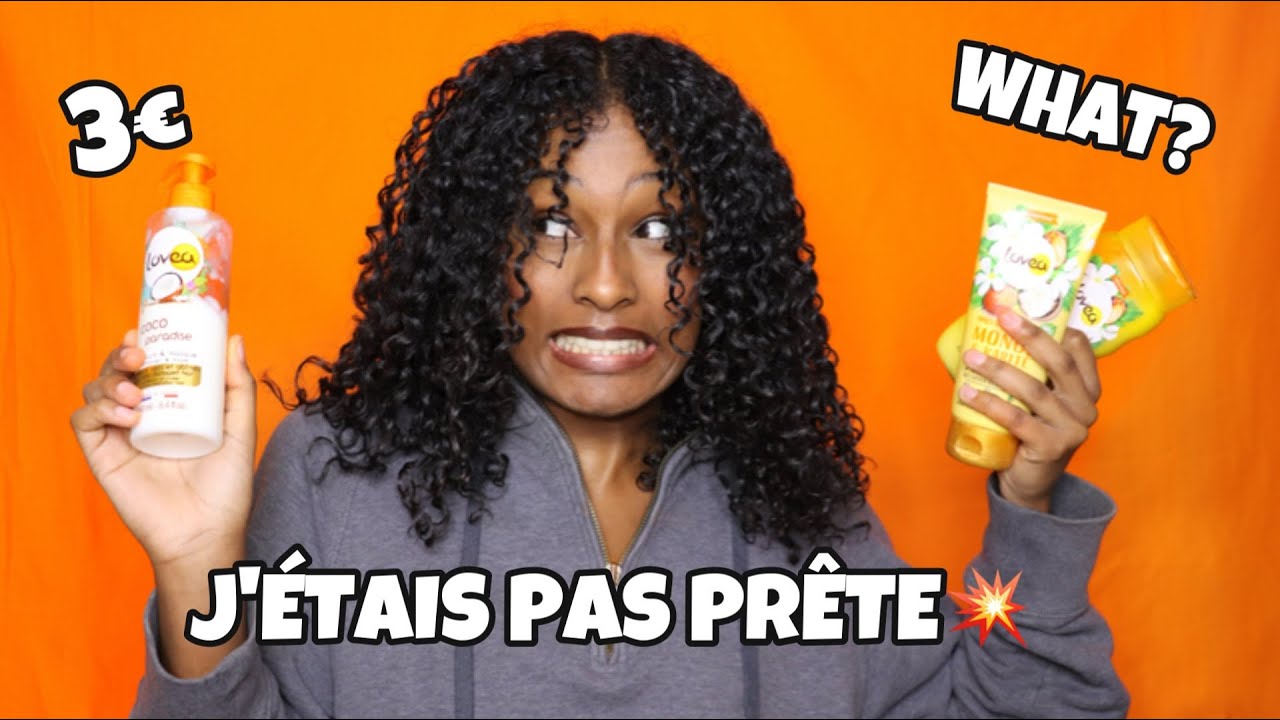 LOVEA : JE TESTE SUR MES CHEVEUX (l'odeur...😶)