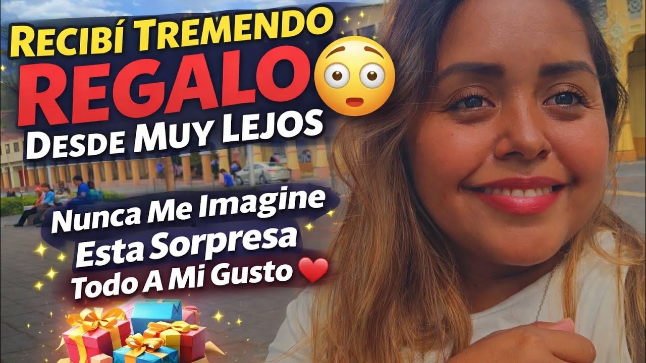 DESDE LEJOS RUTH C ME SORPRENDIÓ CON ESTE REGALO 😳😱‼️