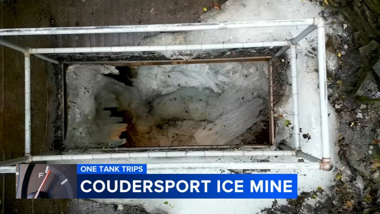 Explore Coudersport Ice Mine, a unique phenomenon that you have to see to believe