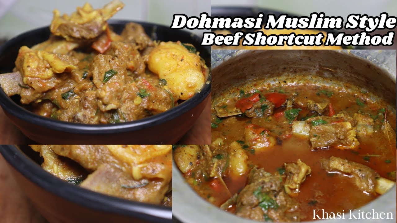 Dohmasi Shortcut | #Quick-&-Easy-Style Beef Curry | Shortcut Recipe | Khasi Kitchen