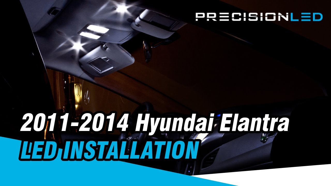 Hyundai Elantra Interior LED - How To Install - 5th Gen | 2011-2014