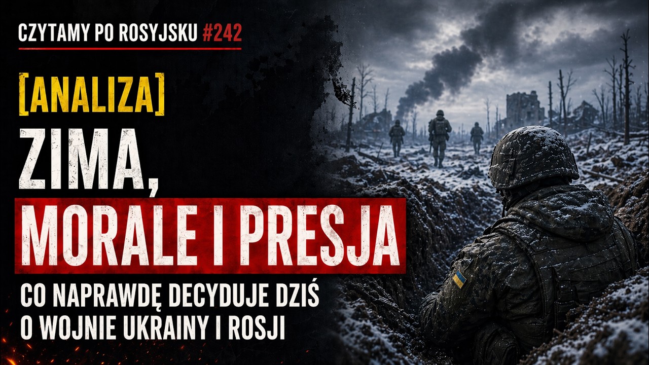 Zima, morale i presja – co naprawdę decyduje dziś o wojnie Ukrainy i Rosji