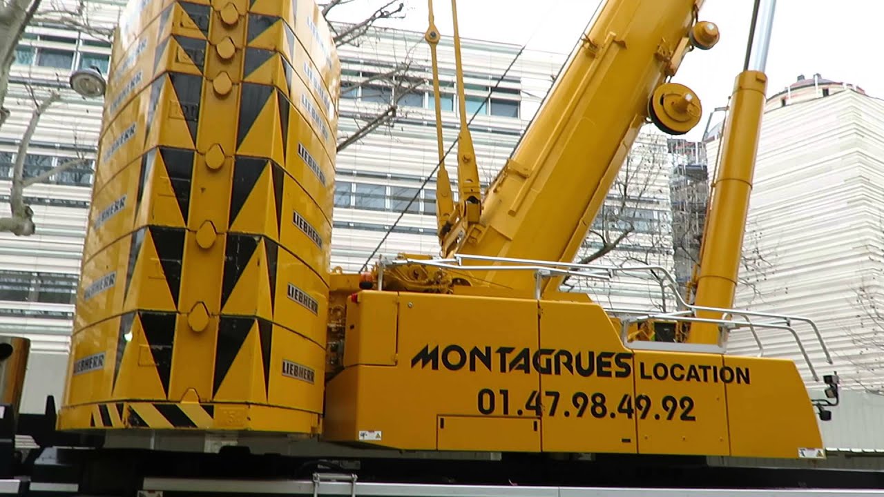 MONTAGRUES - LIEBHERR LTM 1350-6.1 (Part 6)