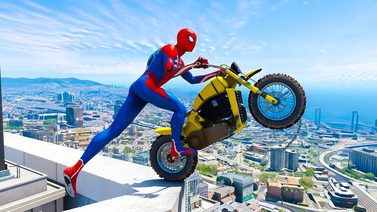 CRAZY GTA V Stunts That Will Leave You BREATHLESS - GTA V Jump Fails Funny Moments
