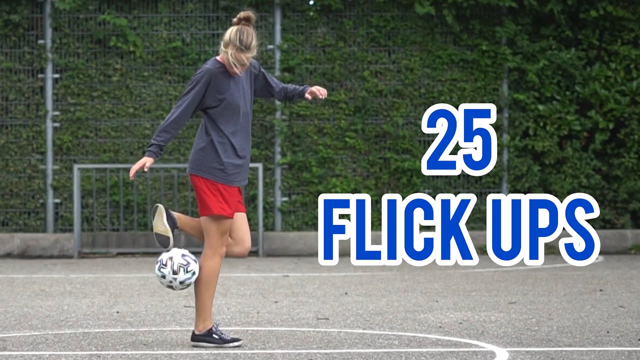 25 Flick Ups | Learn Football Freestyle Skills
