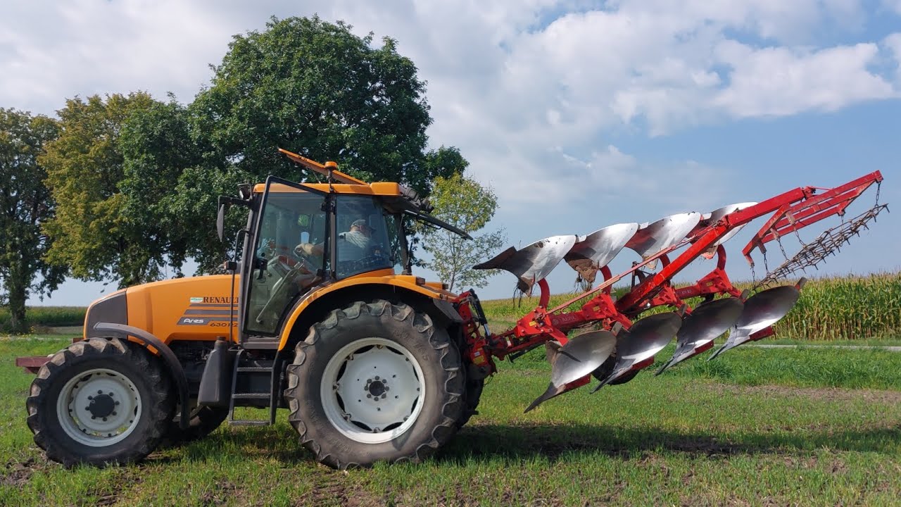 Orka 2023. Brony własnej konstrukcji (obracane). Renault Ares 630RZ, Akpil KM80.